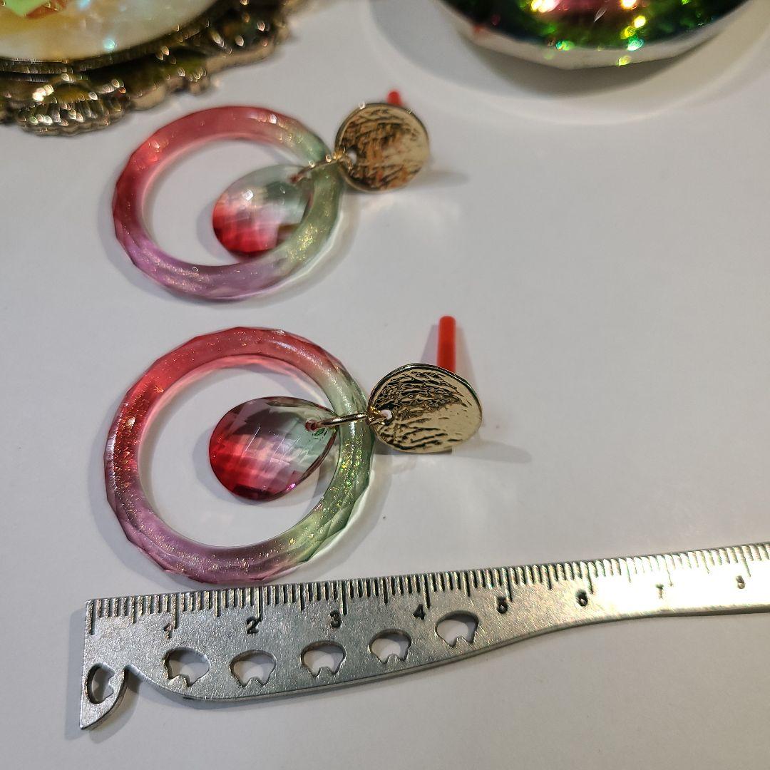 ハンドメイドピアス1706