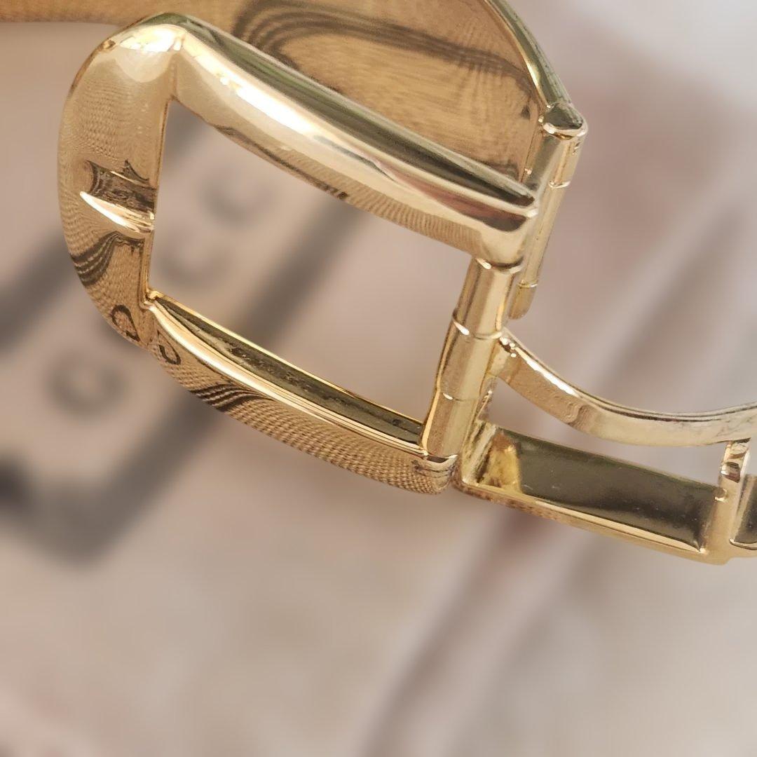 希少GUCCI バンドデザイン 100周年限定　ブレスレット ピンク