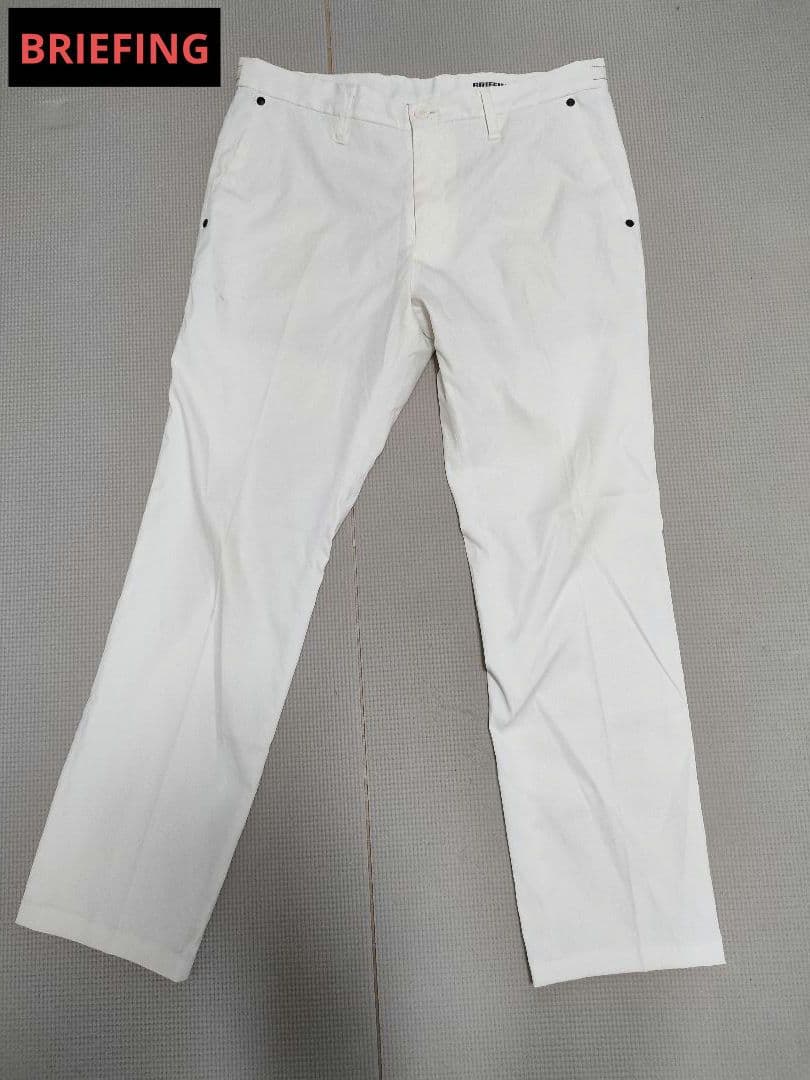 BRIEFING　ゴルフ　ホワイト　パンツ