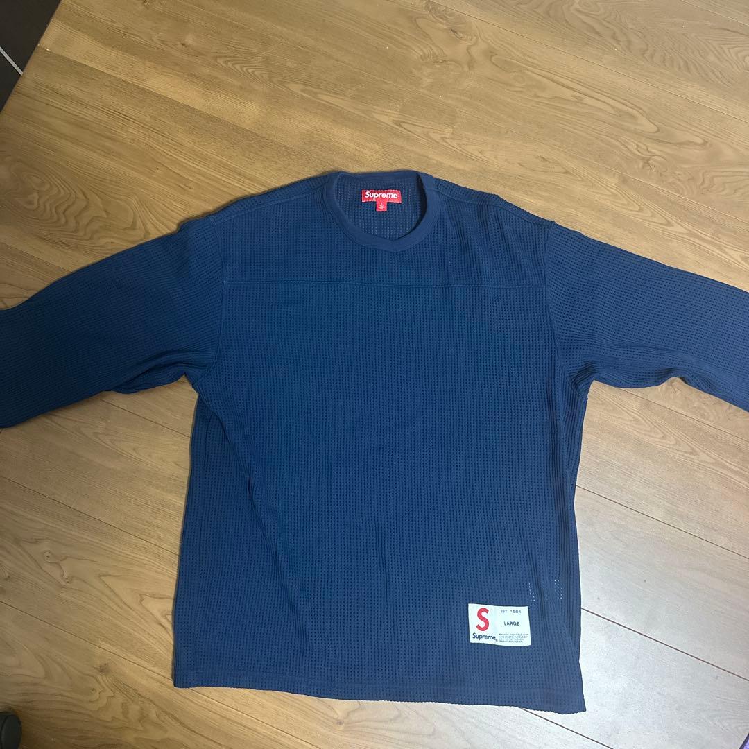 ポーカーズあつむ着用Supreme Mesh L/S Football Top