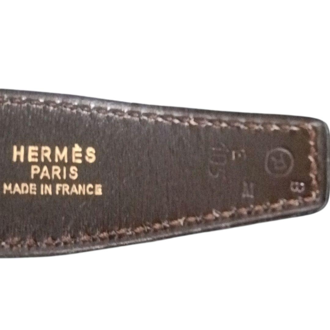 ✨HERMES Constance Hロゴ R◯刻印 フランス製 黒 濃茶