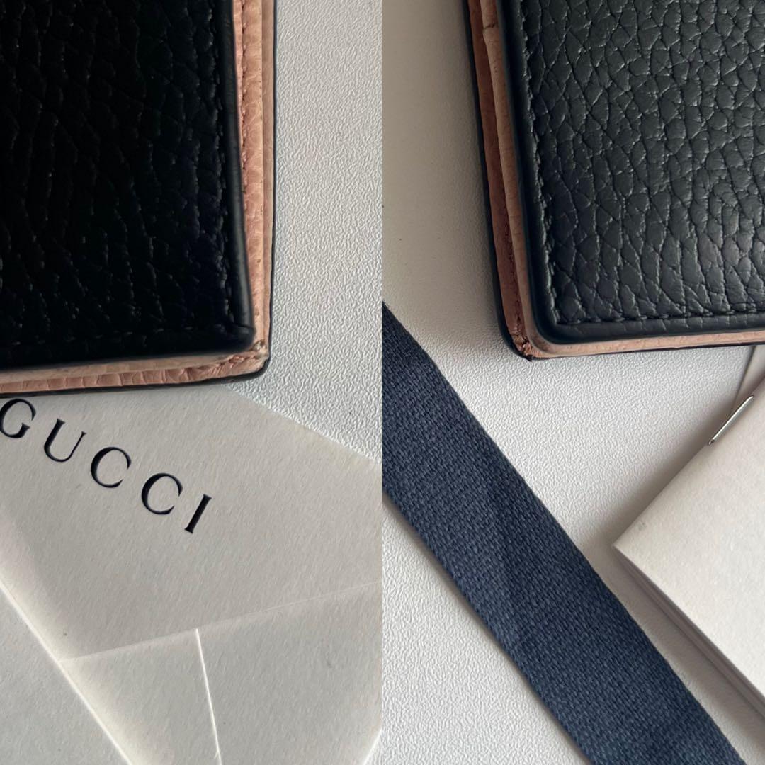 78 美品 GUCCI グッチ マーモント 2つ折り財布