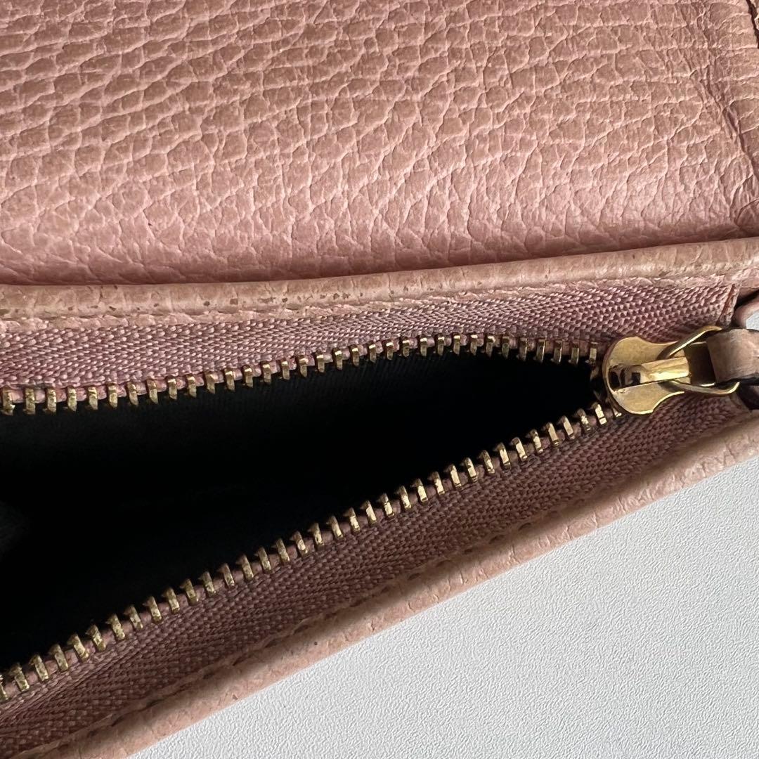78 美品 GUCCI グッチ マーモント 2つ折り財布
