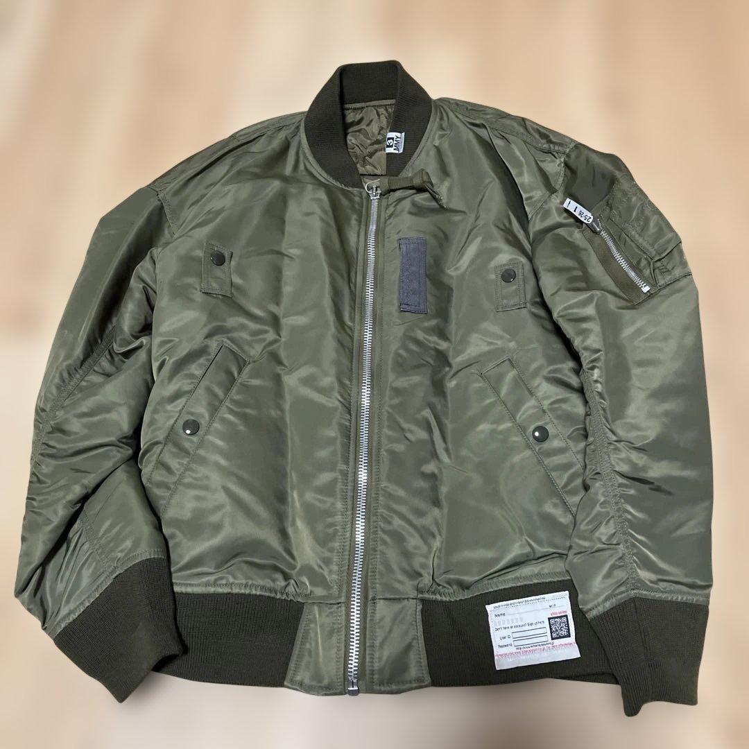 MAISON MIHARA YASUHIRO MA-1フライトジャケット