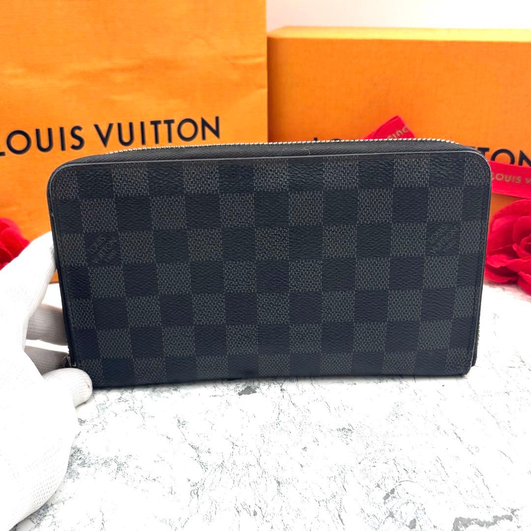 【新型モデル】 ルイヴィトン ダミエ グラフィット ジッピーオーガナイザー