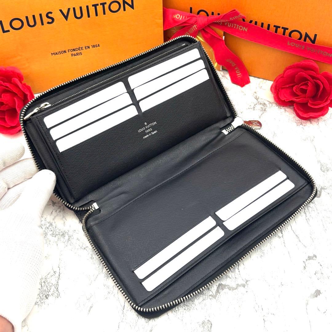 【新型モデル】 ルイヴィトン ダミエ グラフィット ジッピーオーガナイザー