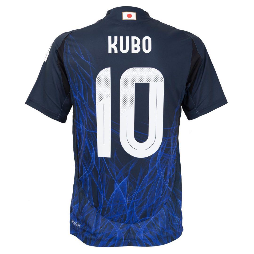 【新品未使用・正規品・オーセンティック】久保選手　日本代表ユニフォーム　半袖　L