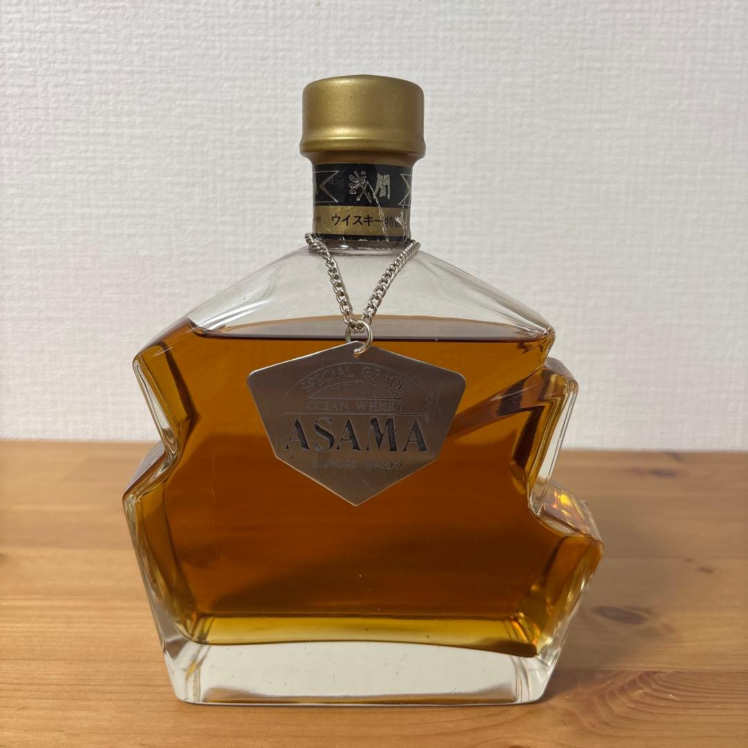 オーシャンウイスキー　Asama 浅間　特級　メルシャン　三楽オーシャン　軽井沢
