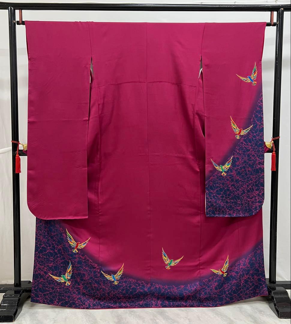 斎藤三才　作家物　金彩加工　振り袖　フルセット　長襦袢　成人式　全通袋帯　731