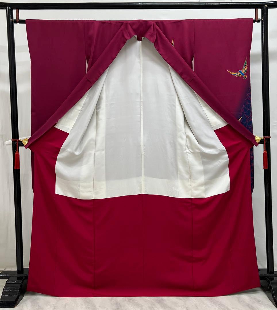 斎藤三才　作家物　金彩加工　振り袖　フルセット　長襦袢　成人式　全通袋帯　731