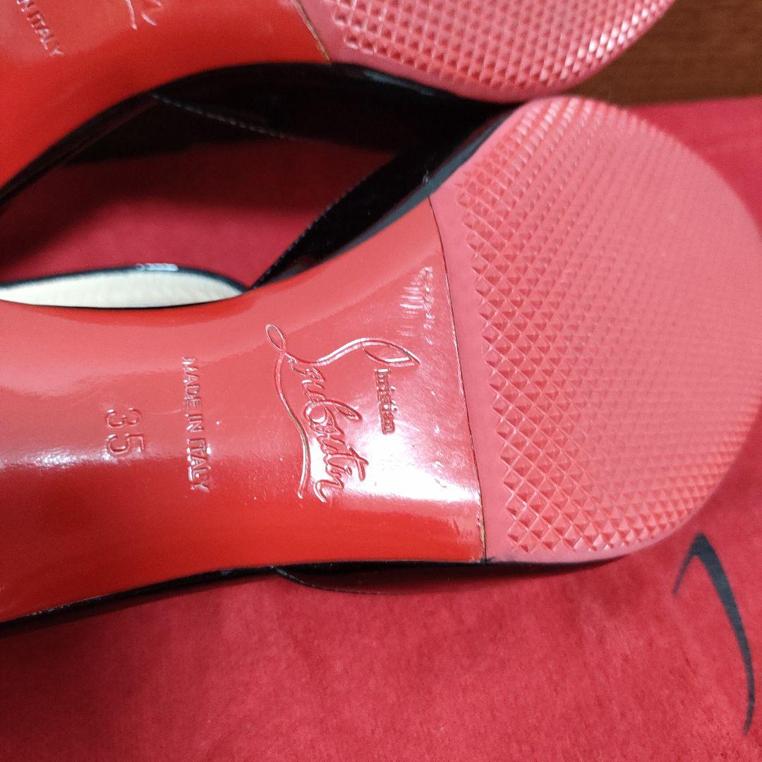 未使用に近い❢Christian Louboutin パンプス　35