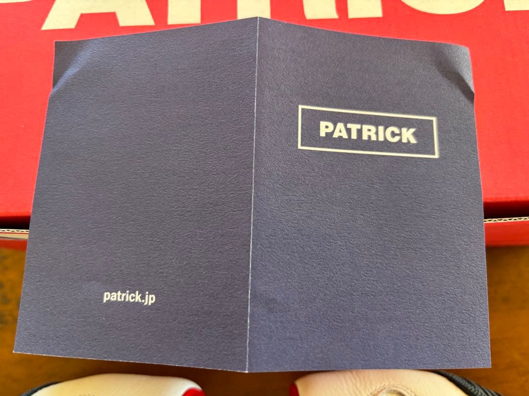 PATRICK スニーカー マラソン トリコロール marathon 未使用品