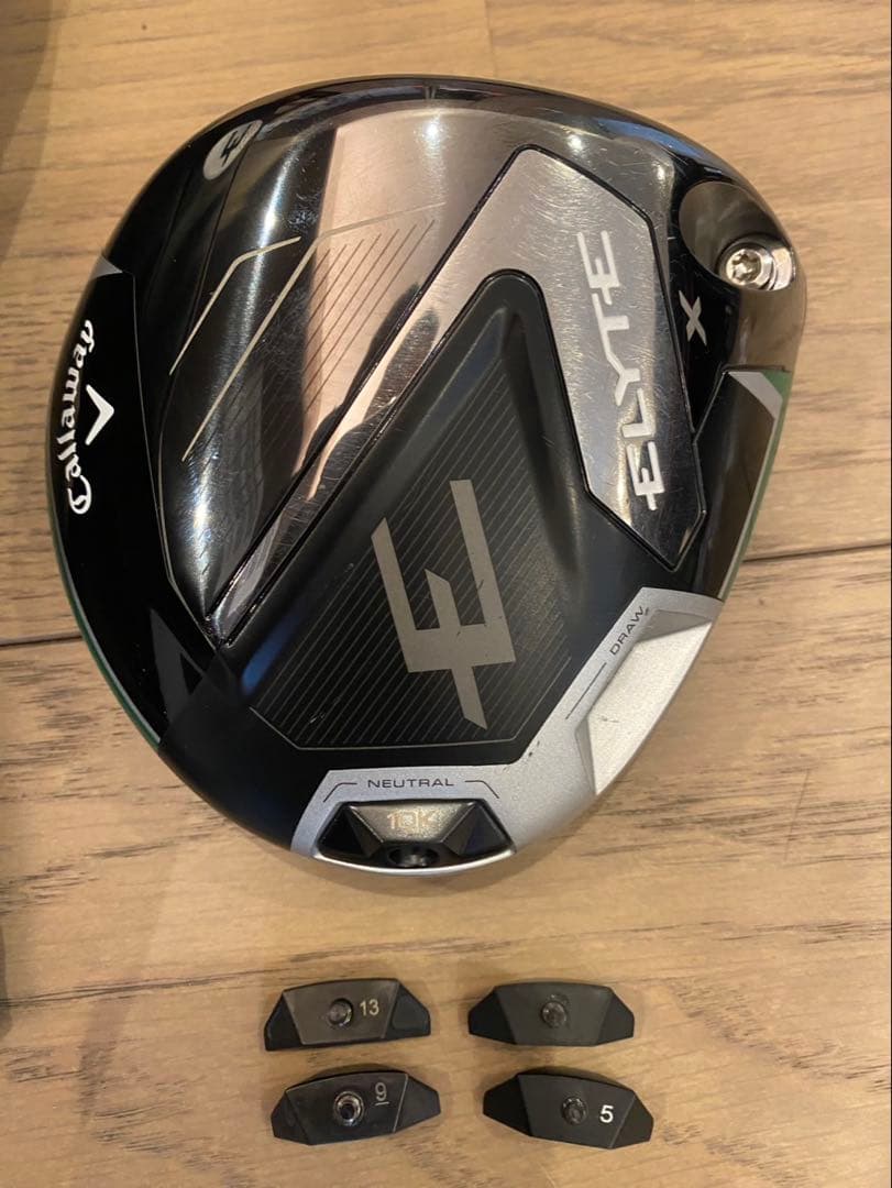 キャロウェイエリート 10K 9度ドライバー ヘッドのみ。 カバー付き