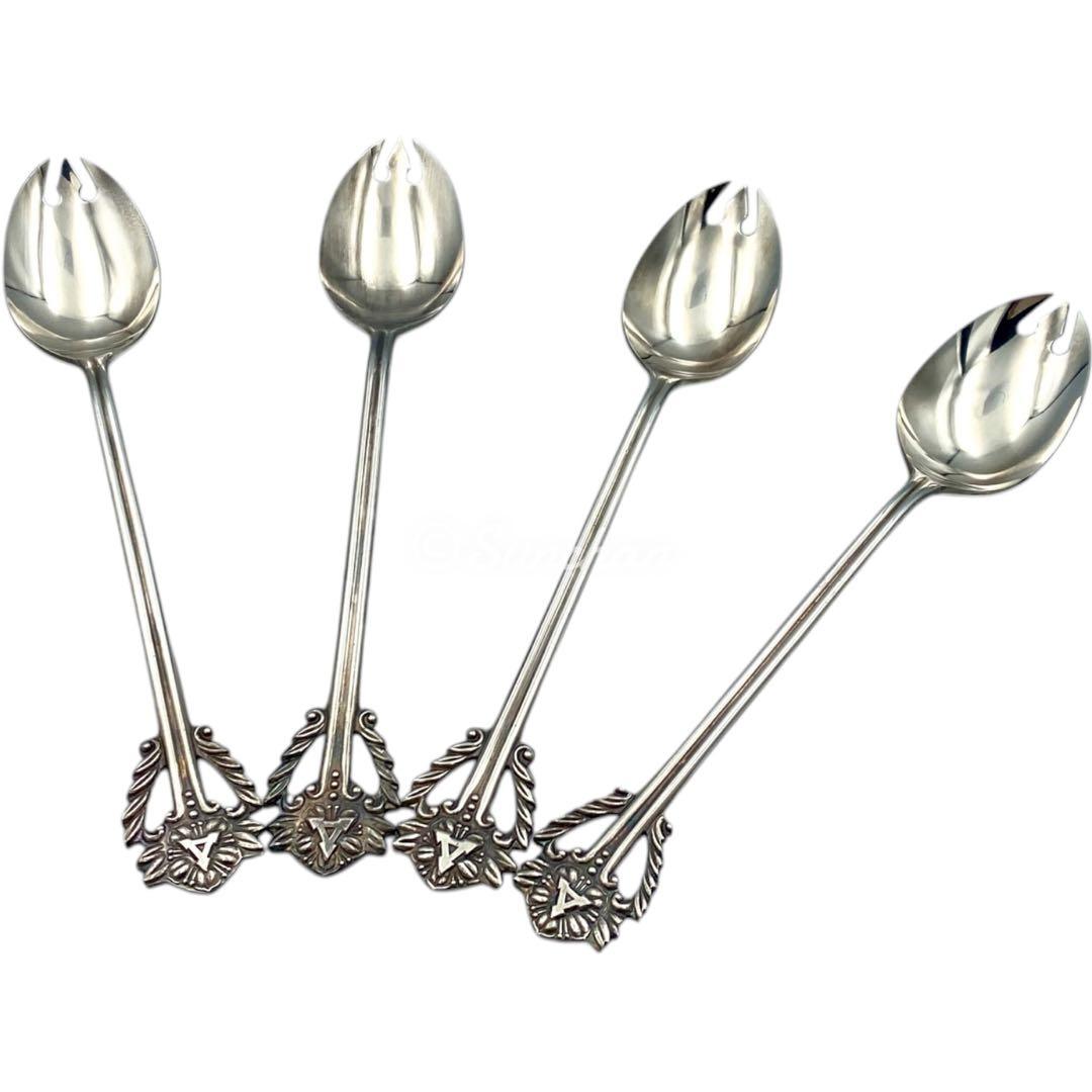 【非売品】 松下電器株式会社 誕生日祝い フォークスプーン4本セット 松下正治