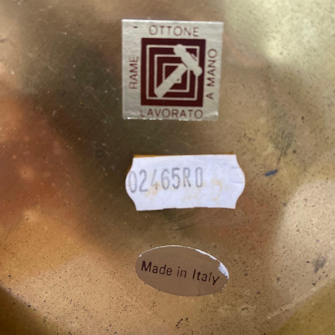 値下げ　OTTONE イタリア製　銅製花瓶