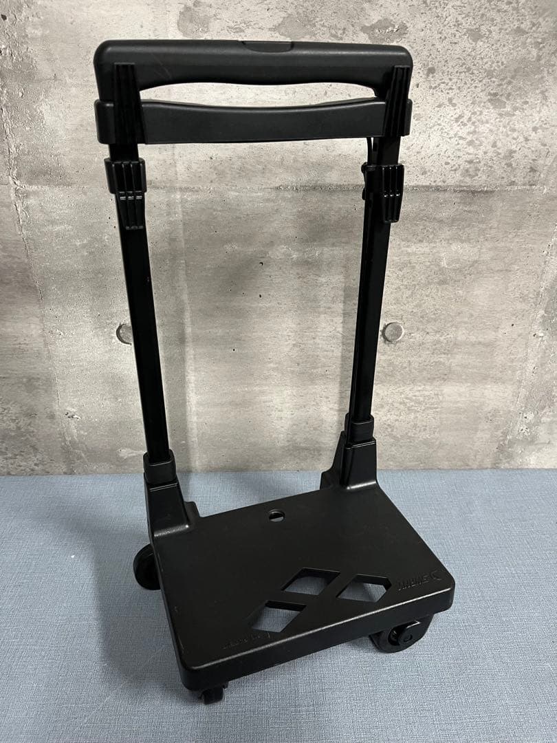 ☆【美品】SWANY スワニー クロコ調 4輪 キャリーバッグ ストッパー付