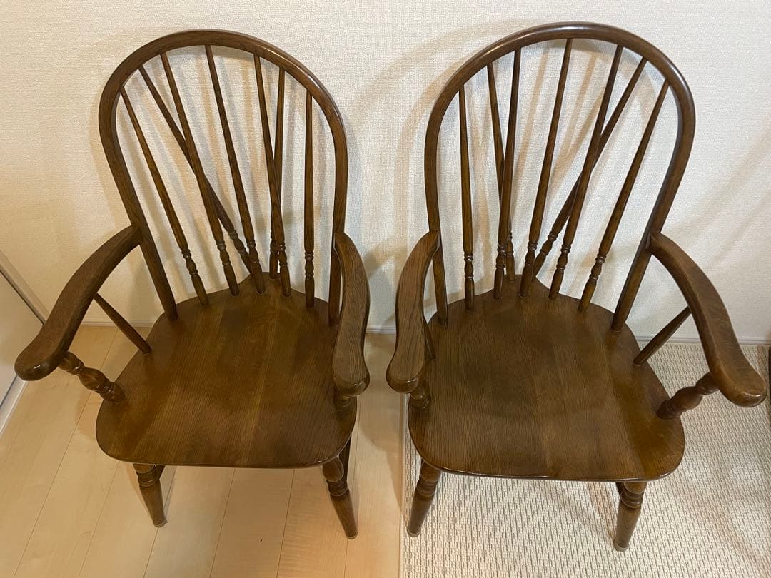 【埼玉県限定】KASHIWA ボウバック　ウィンザーチェア【2点】