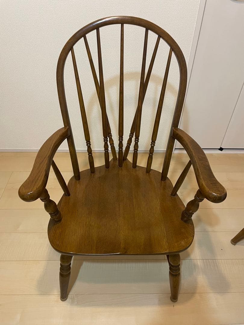 【埼玉県限定】KASHIWA ボウバック　ウィンザーチェア【2点】