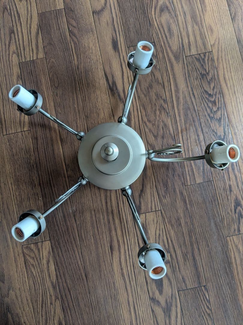 貴重キシマ GEM-6660Cシャンデリア 本体部分のみ（リモコン付）