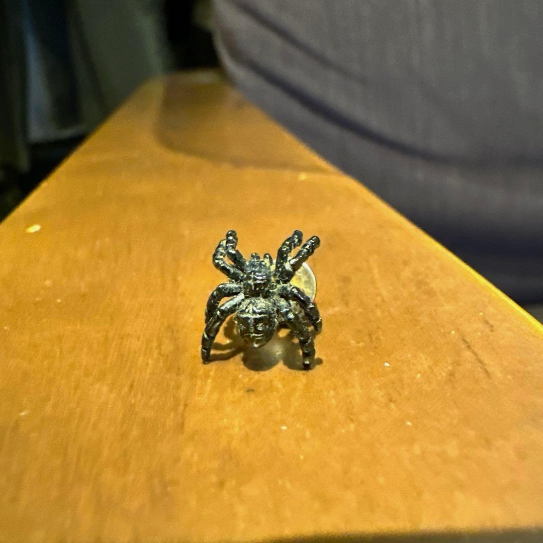 trygod トライゴット　永瀬正敏　クモ型ピアス(片耳用)