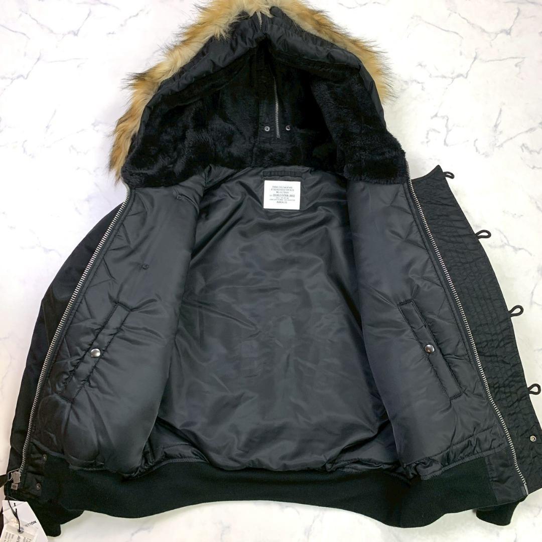 未使用タグ付★AVIREX N-2B コマーシャルモデル 黒 XXL　D838