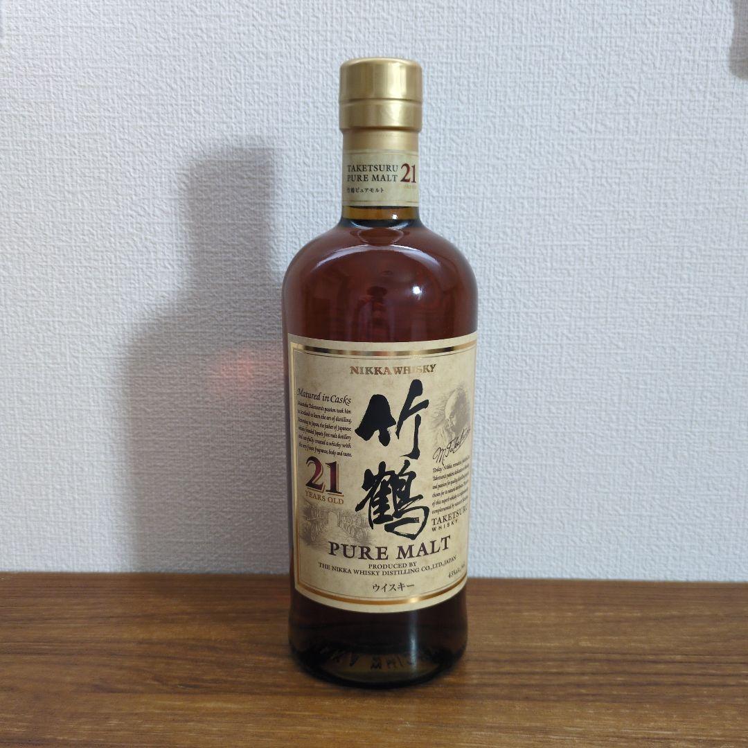 m*1様 NIKKA 竹鶴 21年 ピュアモルト 700ml