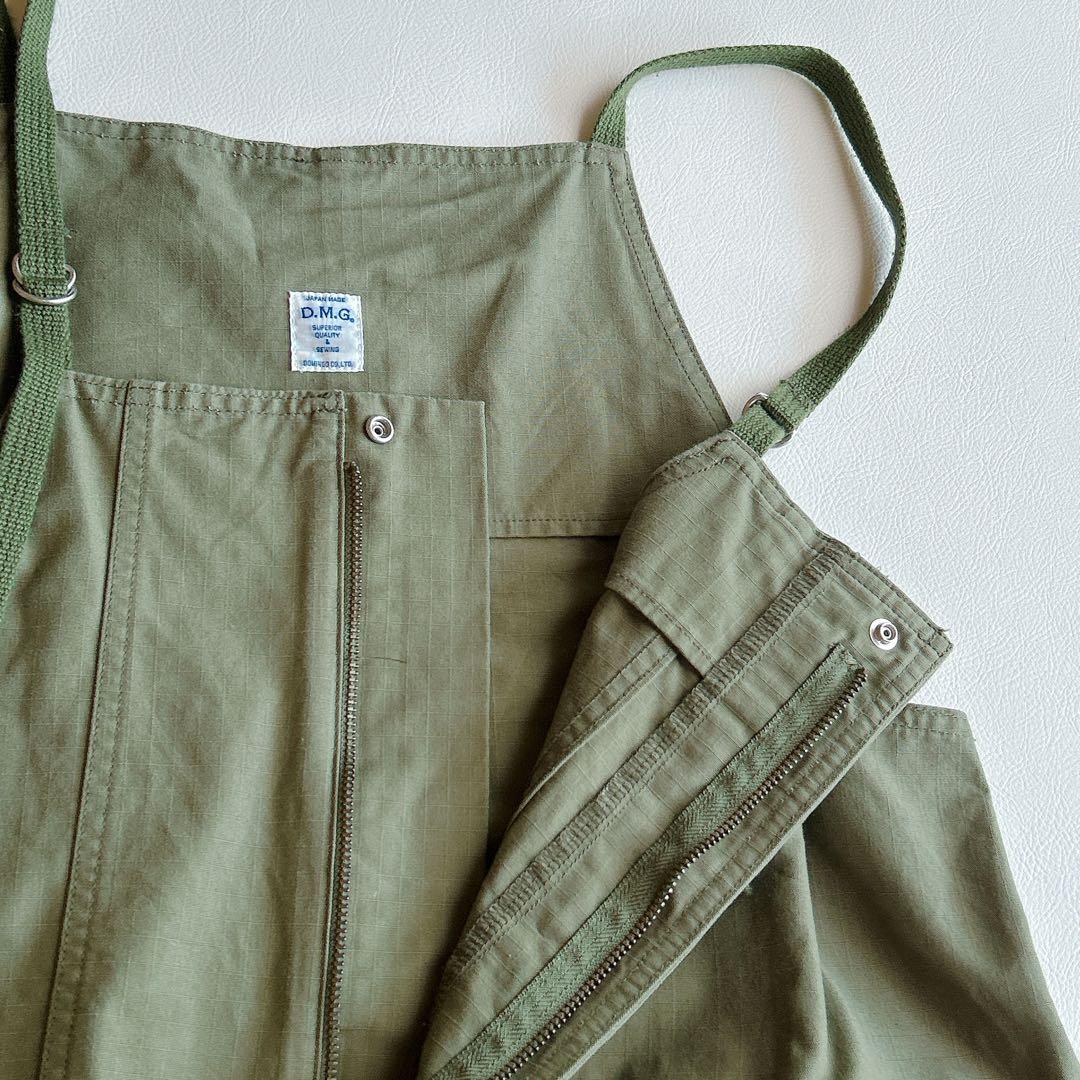 D.M.G ⿻ ファティーグリップ ミリタリー サロペットスカート カジュアル