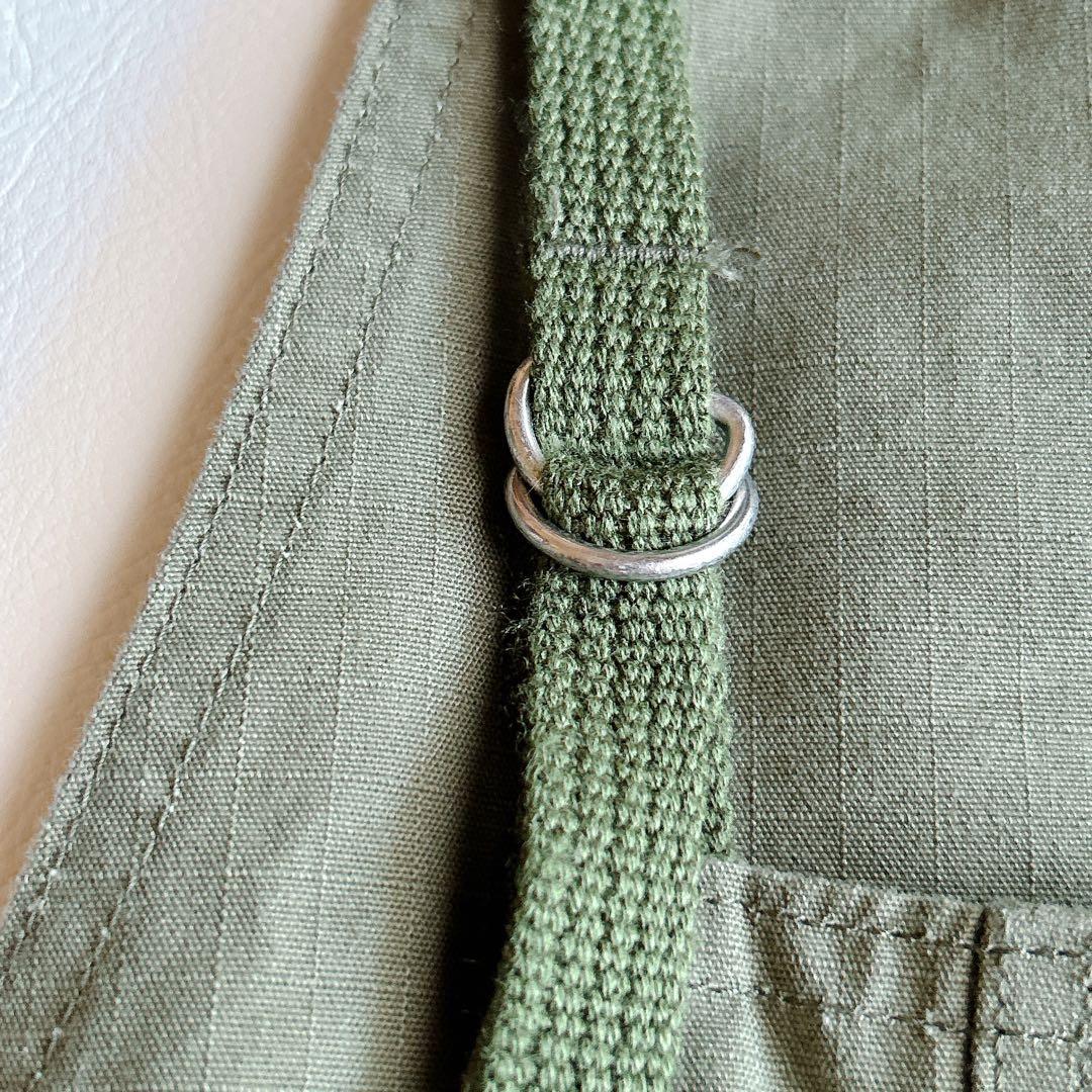 D.M.G ⿻ ファティーグリップ ミリタリー サロペットスカート カジュアル