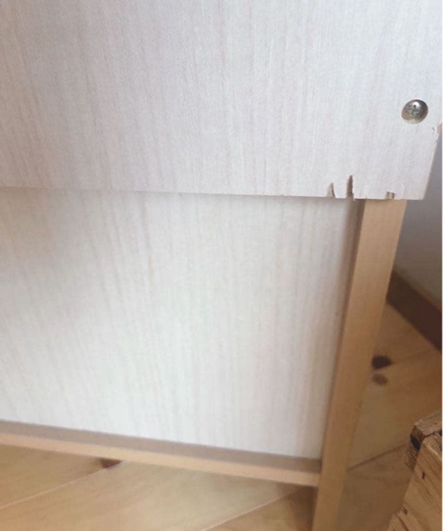 木製 ミラー付きドレッサー　ドレッサー鏡台　ナチュラル　木製　2口コンセント付き