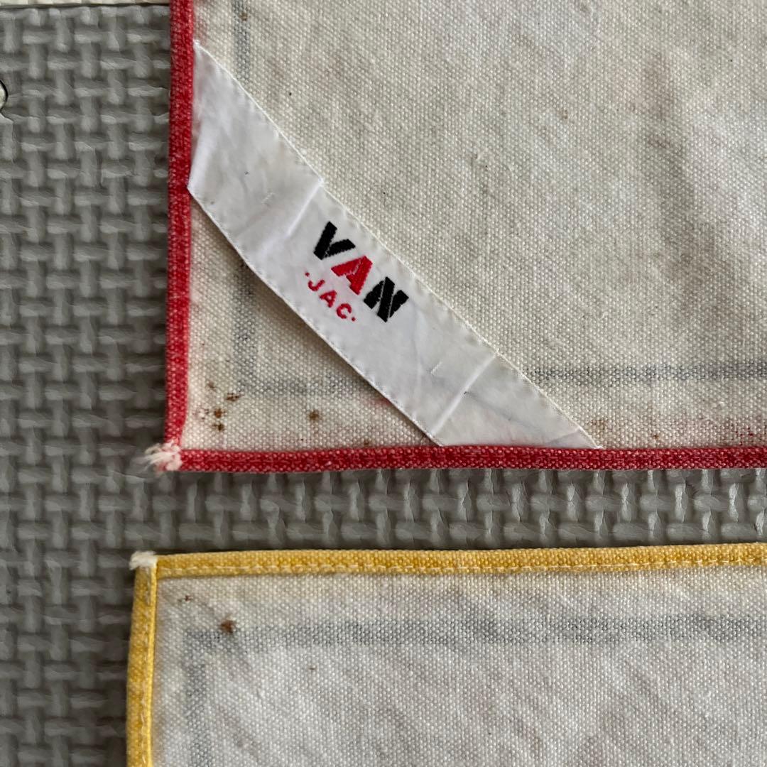 【希少】VAN 当時物　布製ランチョンマット　2枚セット