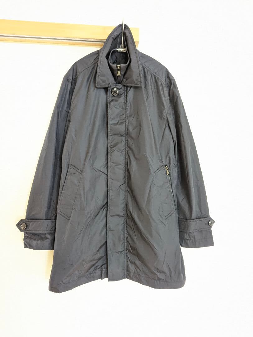 美品！モンクレール EGIDE 1 ネイビー ナイロンコート