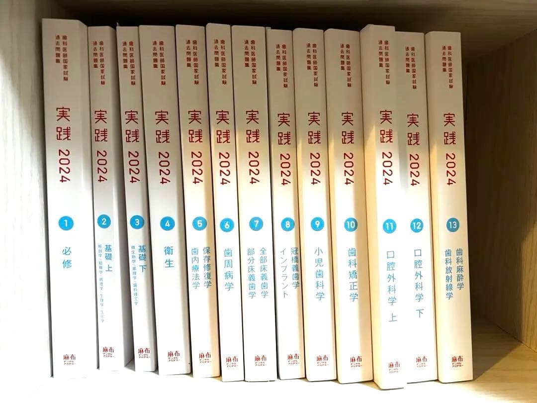 歯科医師国家試験過去問題集 実践2024 全13巻セット
