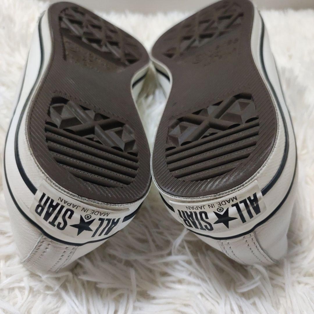 コンバース CONVERSE 本革 オールスター ジャパン オックス ホワイト