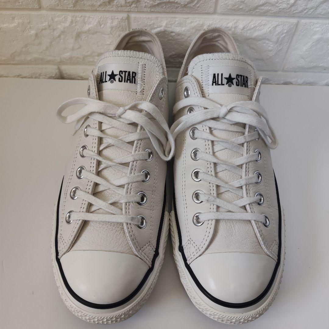 コンバース CONVERSE 本革 オールスター ジャパン オックス ホワイト