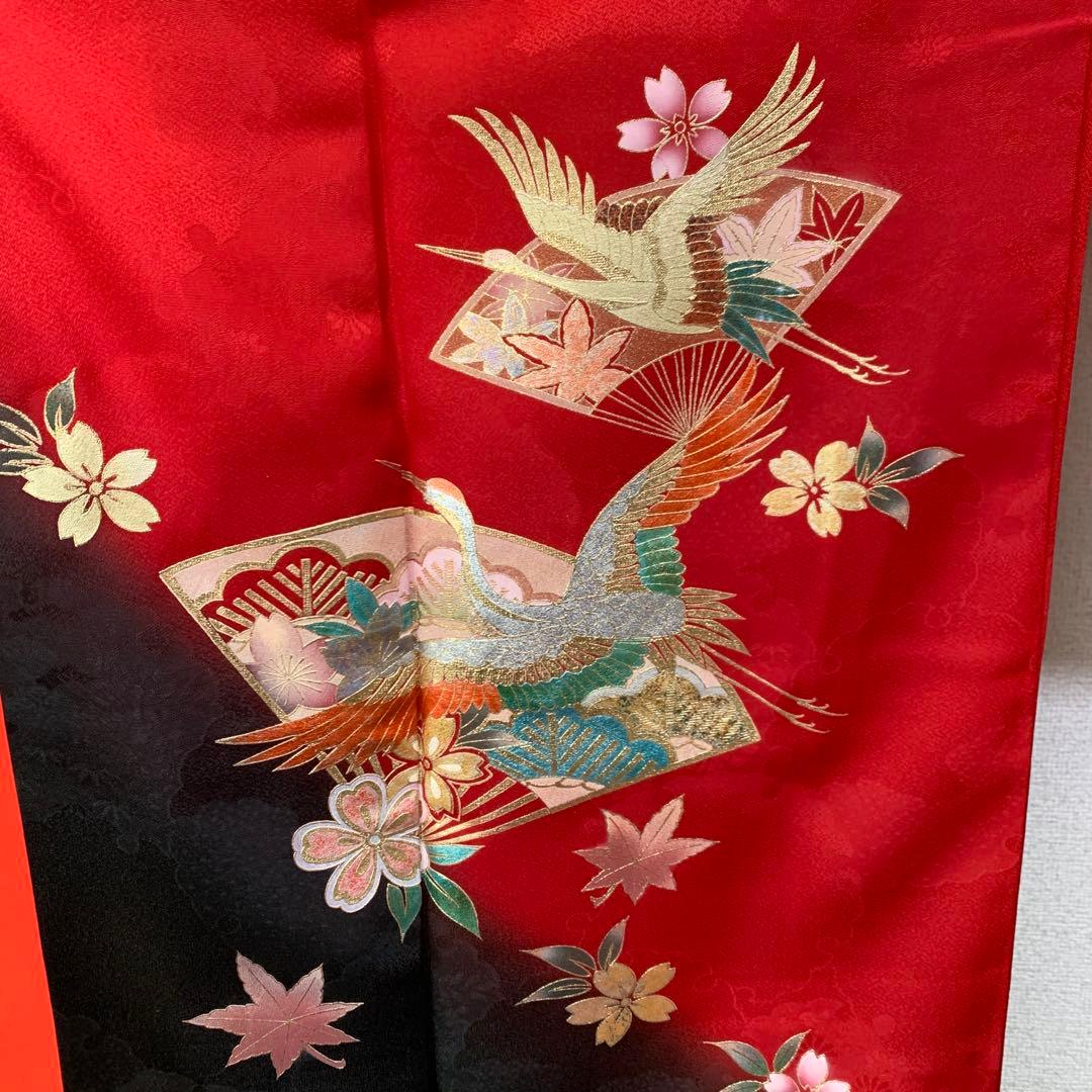 511zu24.209y8.小物.407u11○振袖 金彩 地紋○美品 成人式