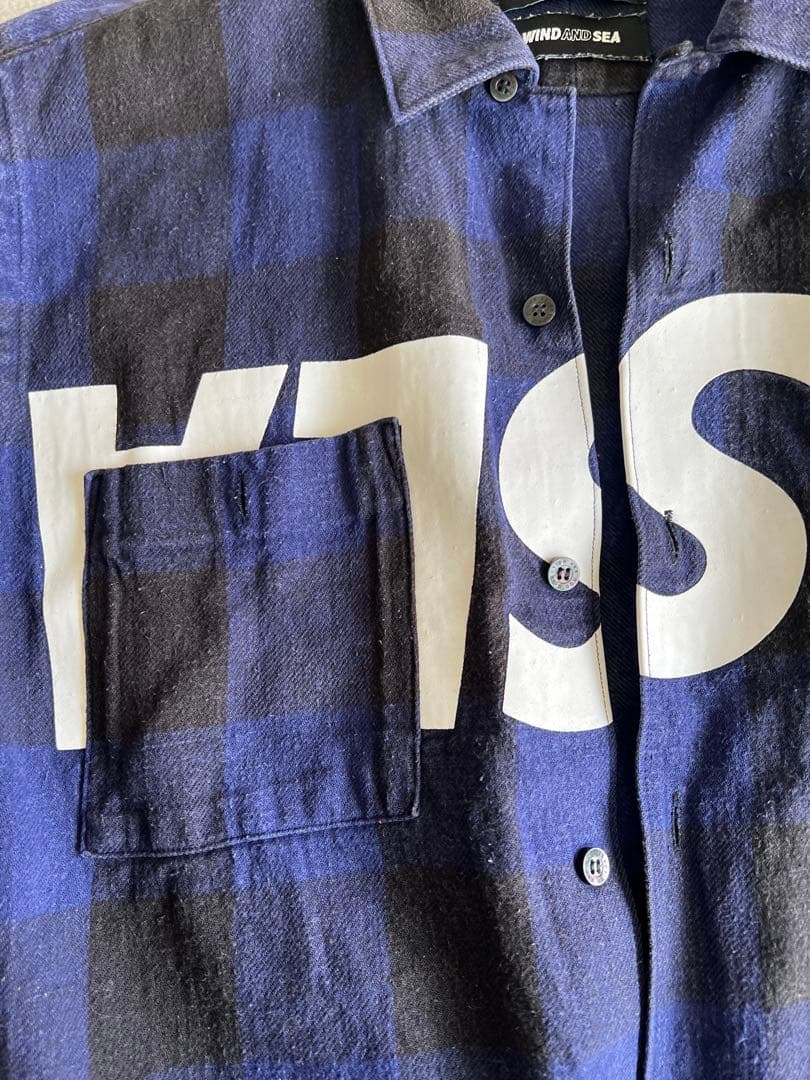 ウインダンシー✖️GOD SELECTION XXX チェック柄シャツ