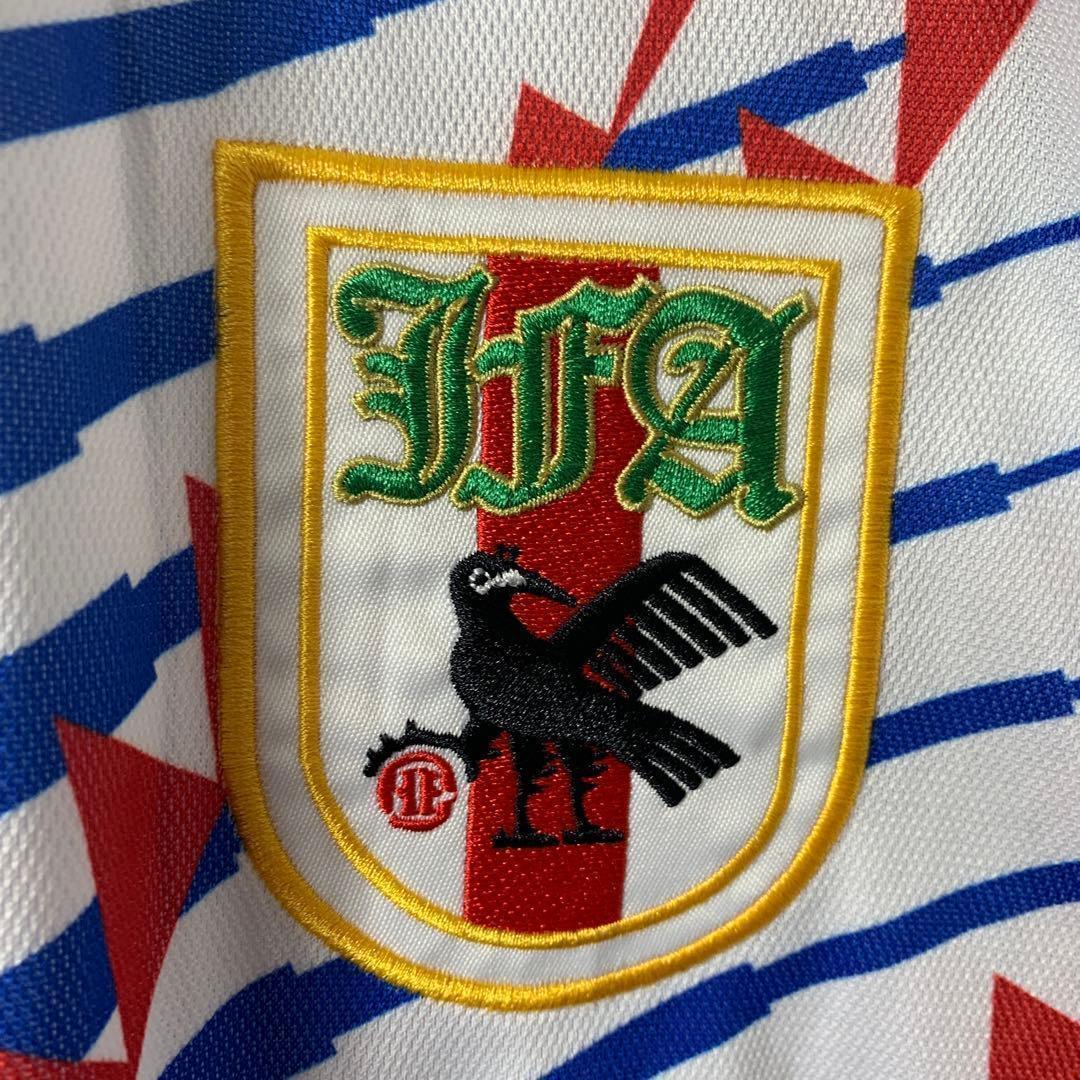 【★ドーハの悲劇】 古着 サッカー 日本代表 94年 ユニフォーム 炎 アウェイ