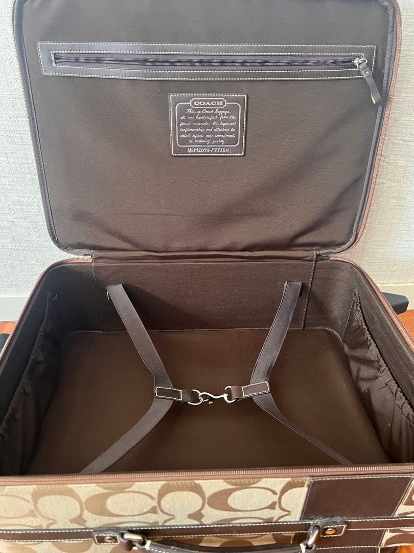 COACH 中型キャリーケース ロゴ　コーチ キャリーケース　スーツケース
