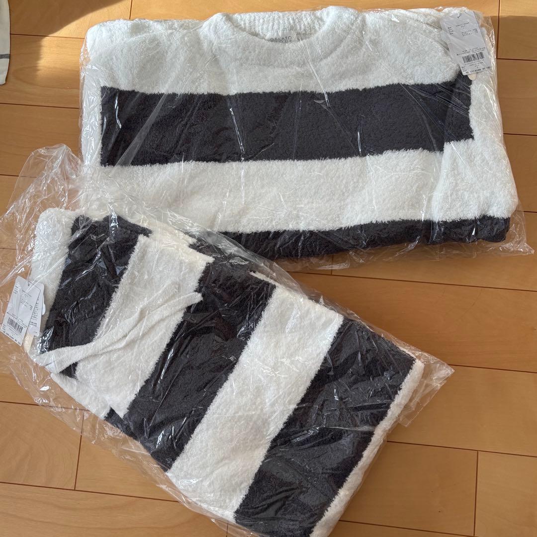 ジェラートピケ　上下　セット　ネイビー