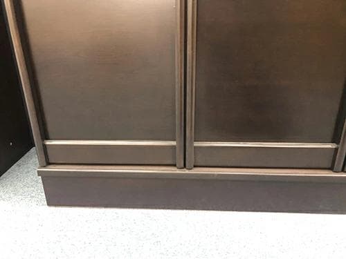 小島工芸　ベーシックボードシリーズ　書棚　幅120cm　開戸タイプ　板扉