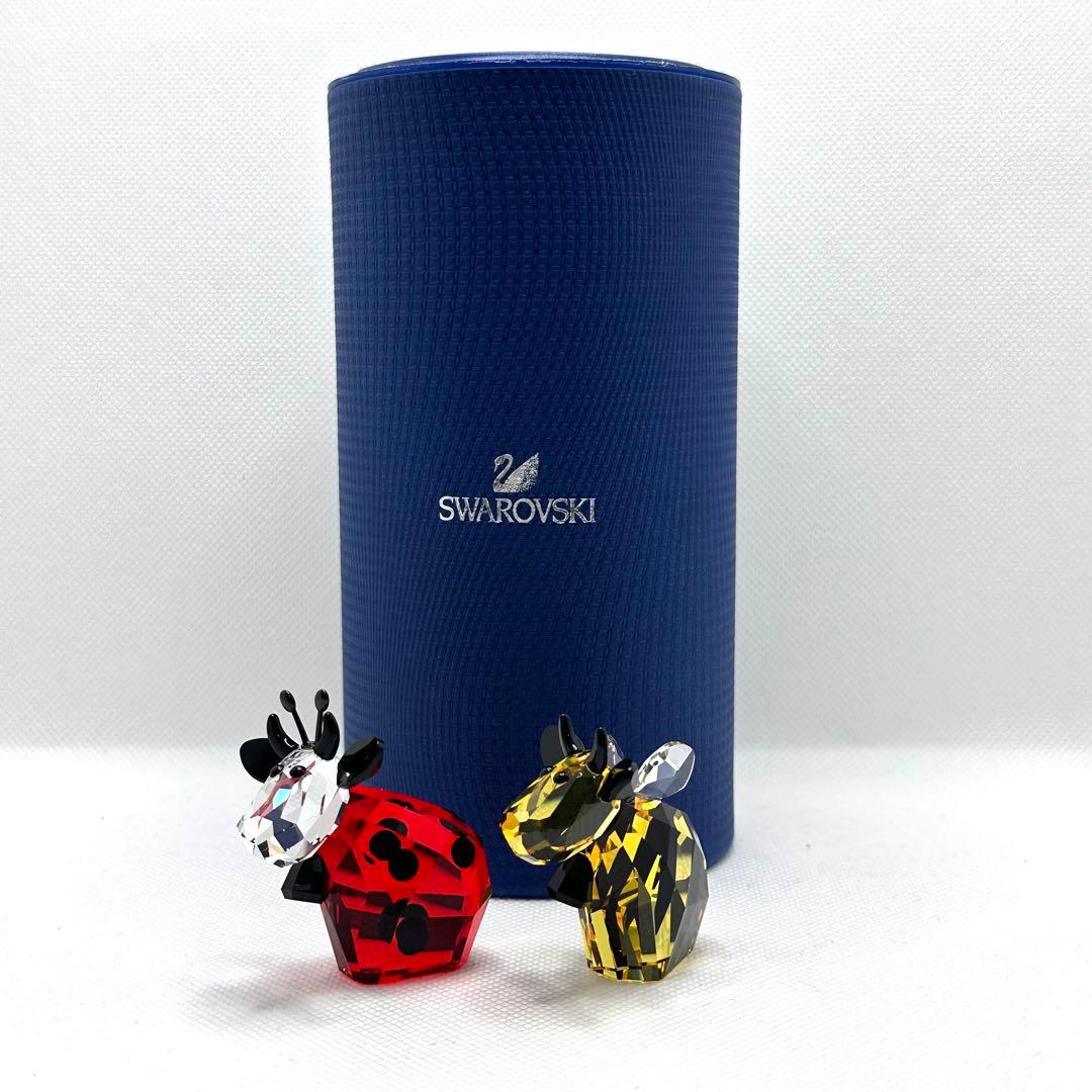 ★スワロフスキー★ハチ＆テントウムシモー　2016年度限定生産品　美品