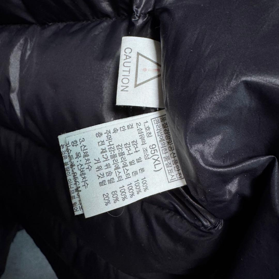 ノースフェイス ロングダウンコート レディース XL ブラック