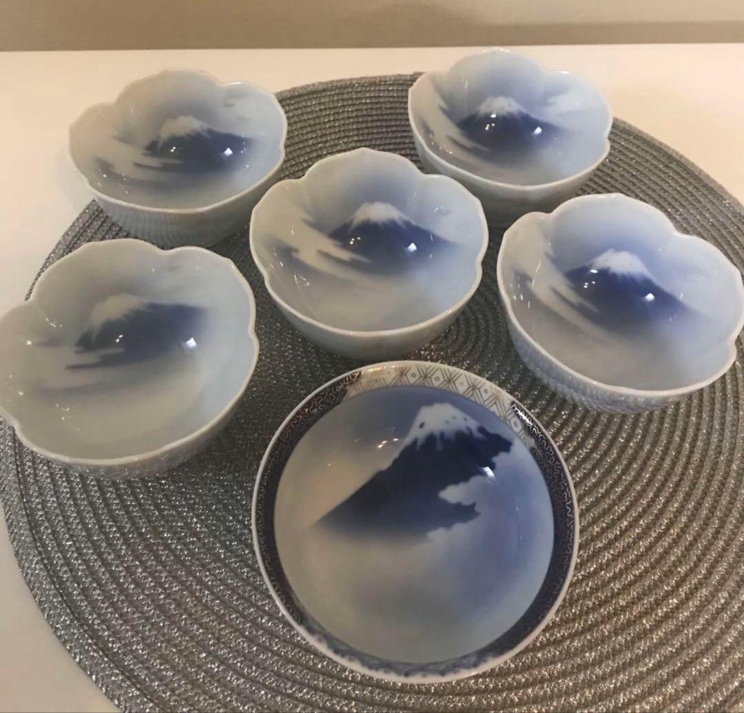 11点セット 深川製磁 富士 食器 小鉢 小皿 豆皿 中皿 取り皿 茶碗