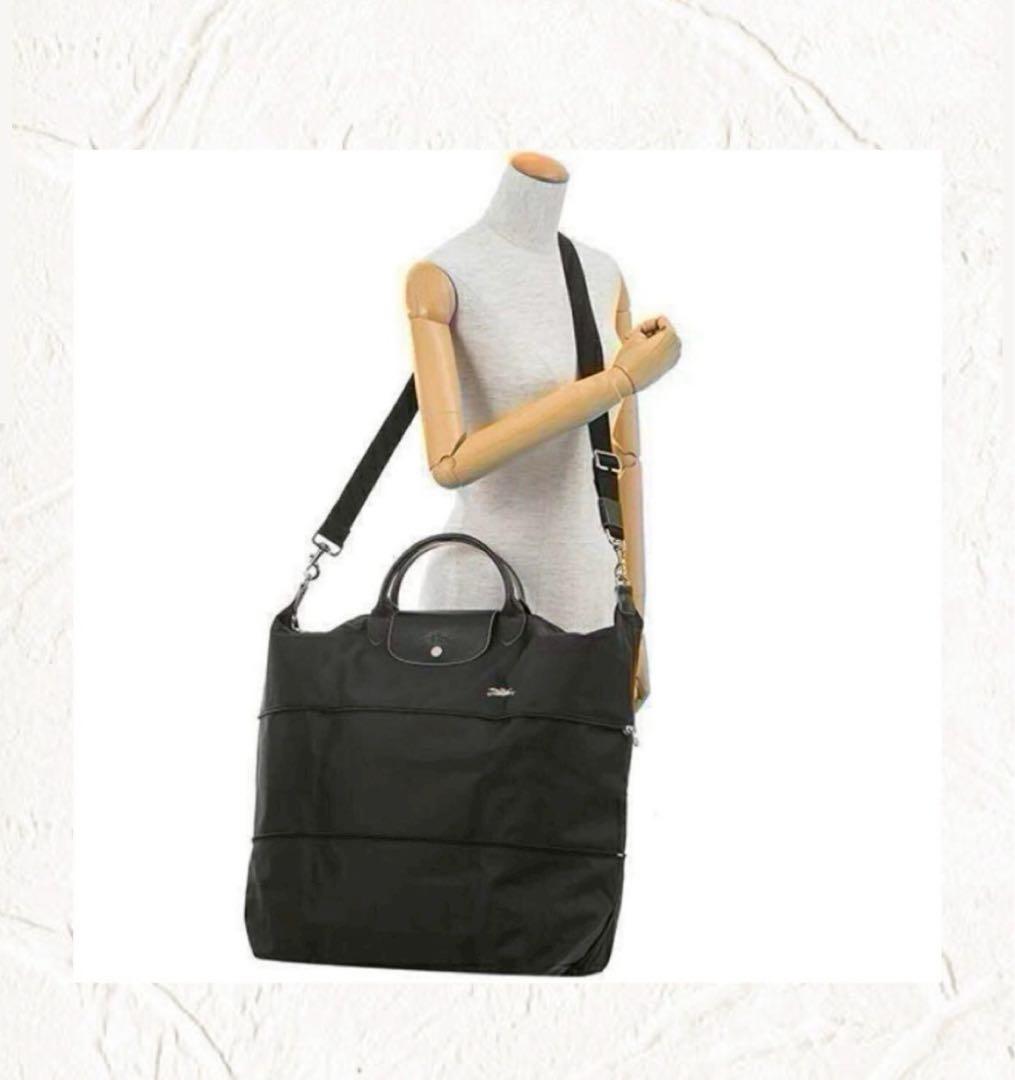 【新品】ロンシャン ル・プリアージュ クラブ ボストンバッグ　ブラック