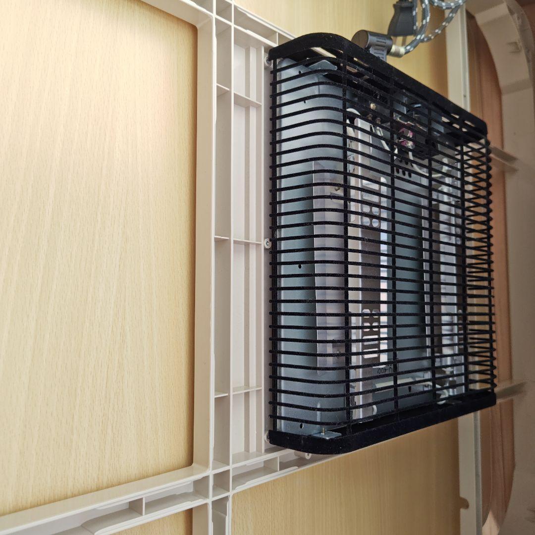 こたつ　75-75木目、ホワイト