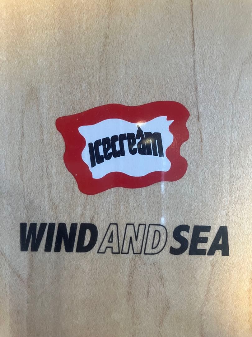 【新品未使用】WIND AND SEA✖️ ICECREAM コラボスケボーデッキ