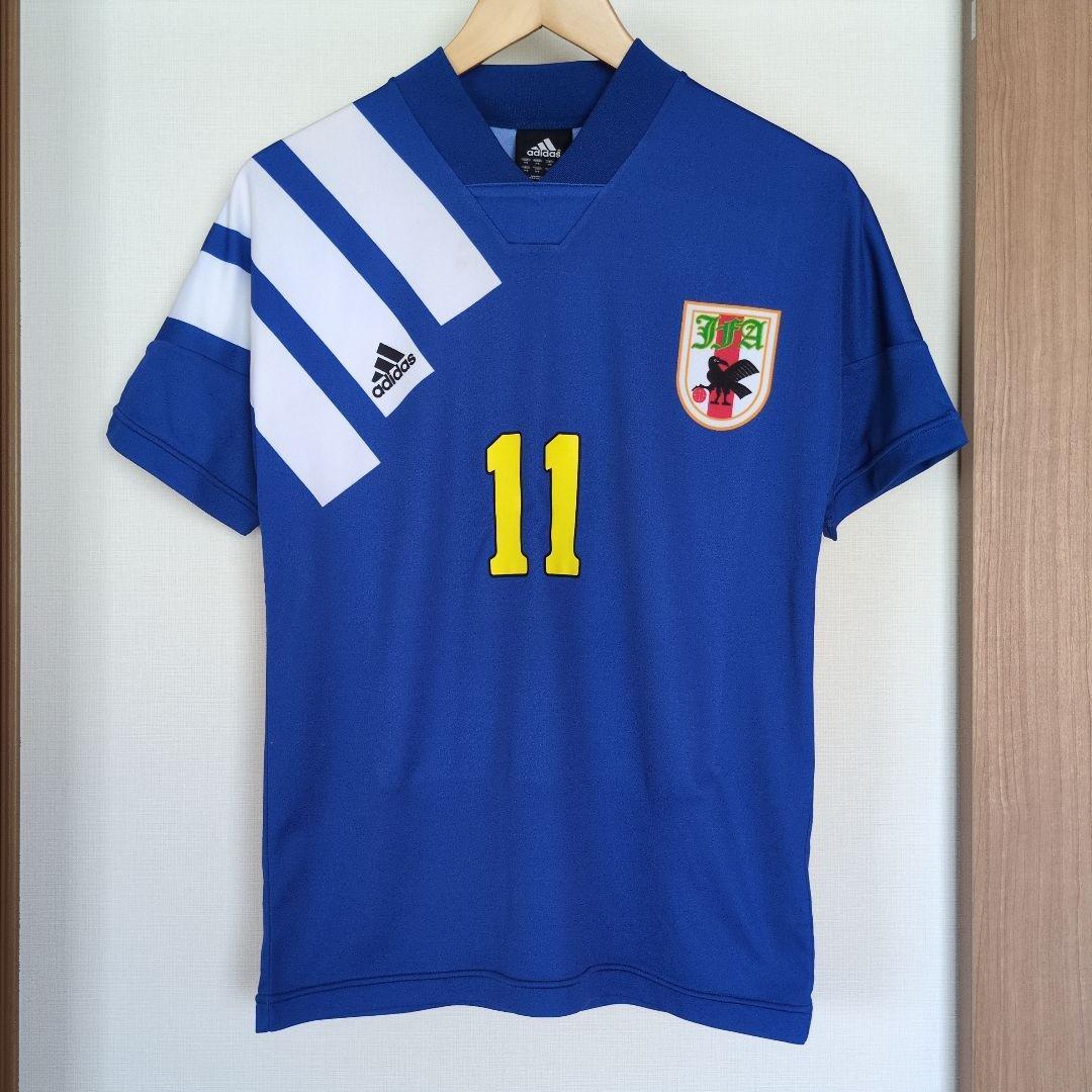 日本代表　1992　ユニフォーム　三浦知良　adidas　カズ　 KAZU　11