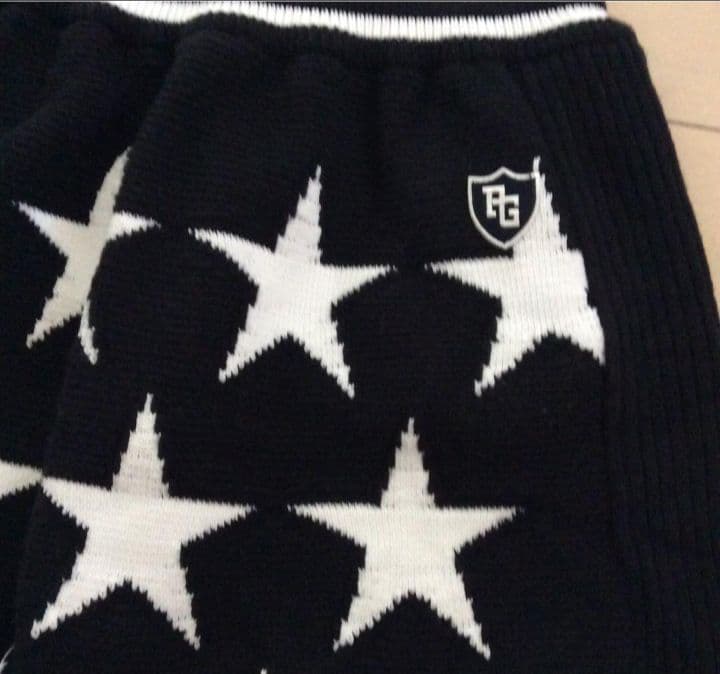 PEARLY GATES 星柄セーター Sサイズ スカートセーターセットアップ