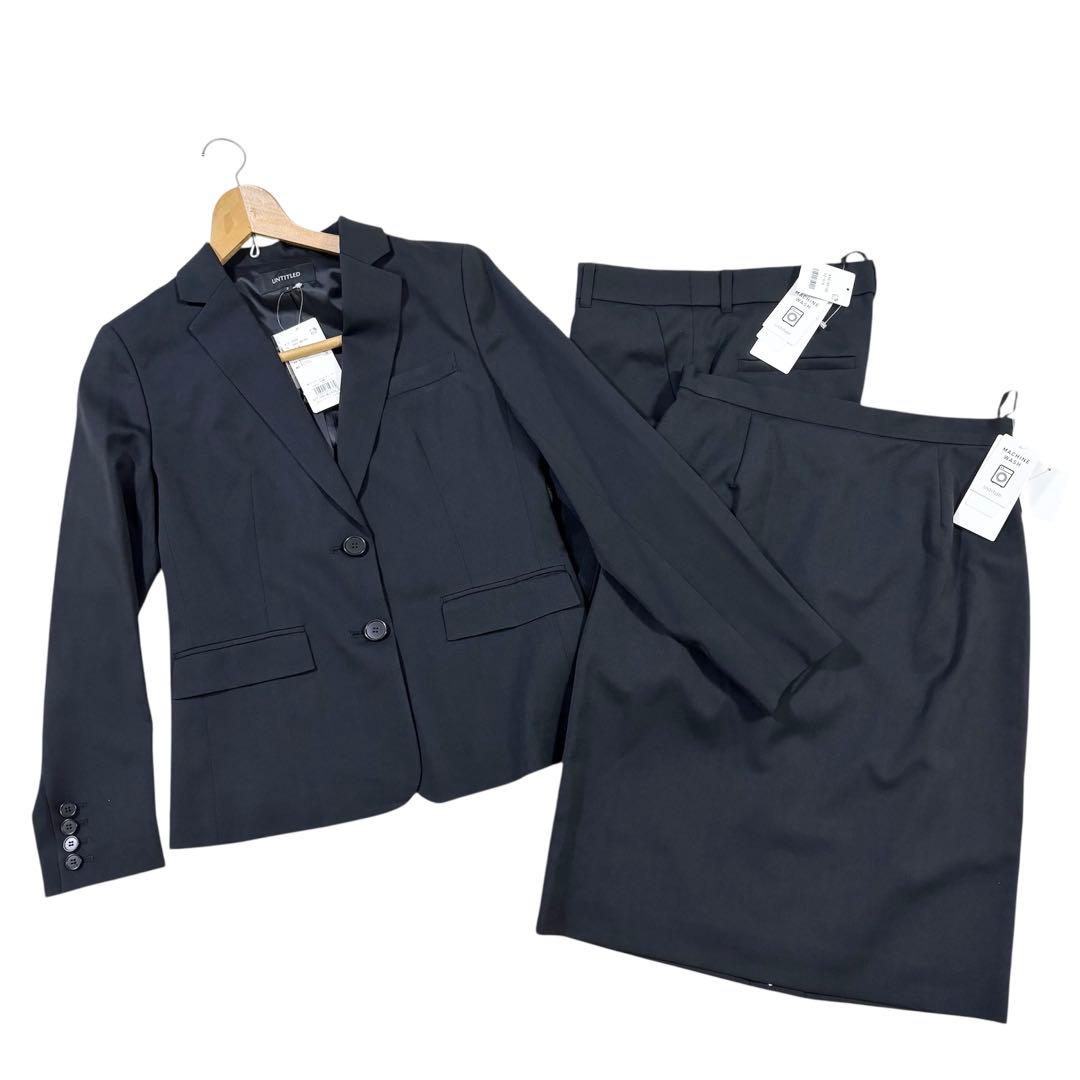 新品✨総額67,100円✨アンタイトル ジャケット スーツ 3点 M 洗濯可