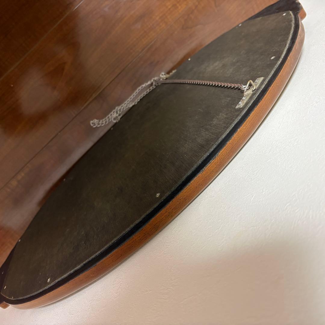 洋館　西洋　クラシカル　壁掛け　ウォールミラー　鏡　彫刻　展示品　英国